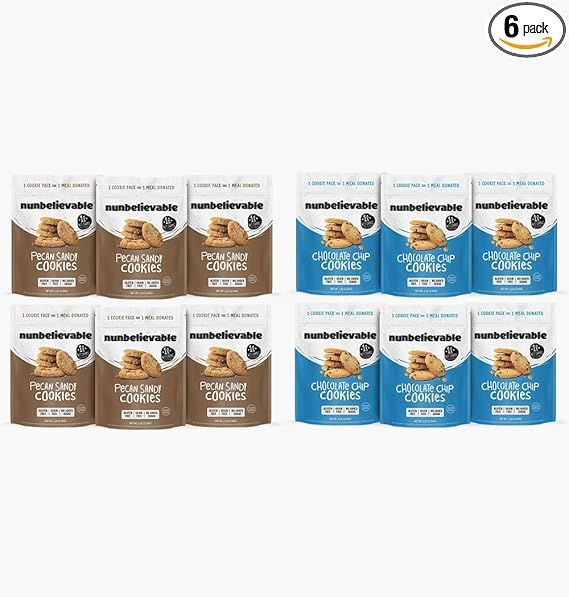 6pk Pecan Sandy + Chocolate Chip Bundle | Amazon (US)