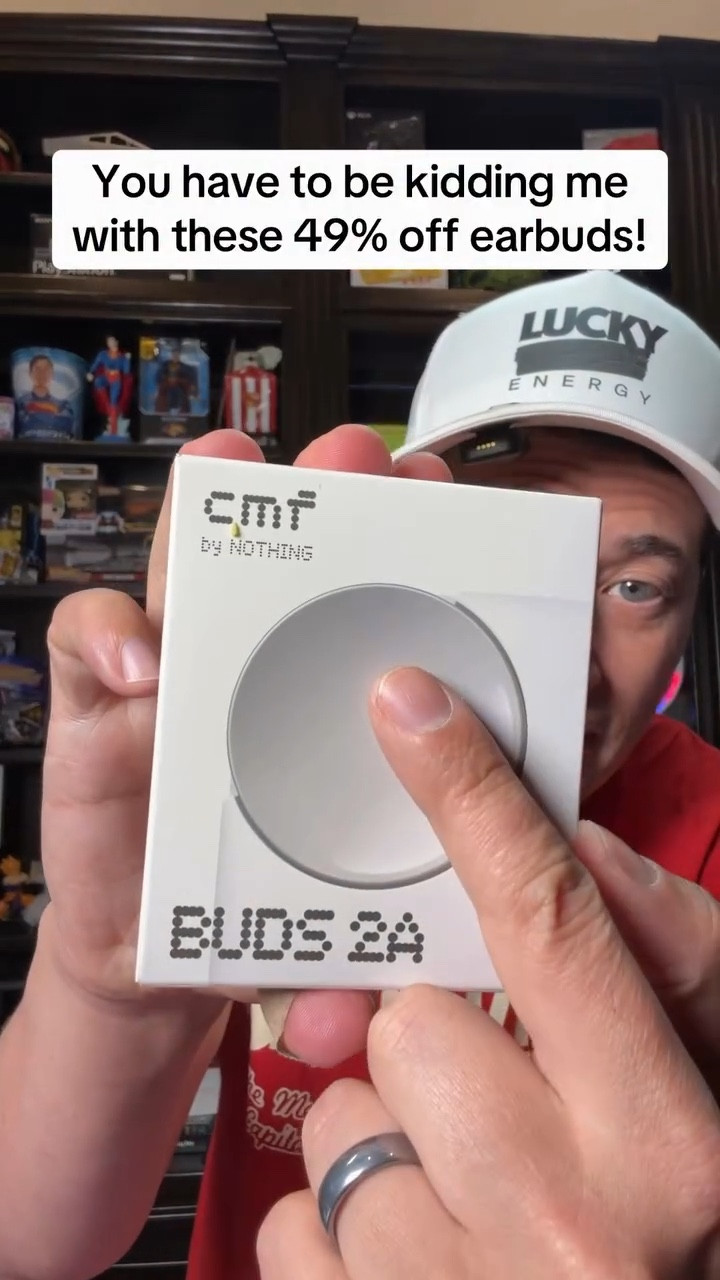 These are the #CMFBuds2A with ANC you have to see to believe! This is incredible! #kahladeals #kahlagaming @cmf.tech