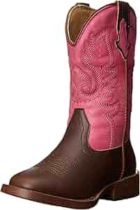 Roper Texsis Square Toe Cowgirl Boot (Toddler/Little Kid) | Amazon (US)