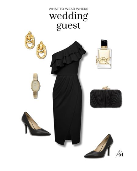 Wedding guest outfit idea. I can't believe this dress is Amazon! Pair it with a black pump and clutch for a formal spring look. 

#LTKSeasonal #LTKwedding #LTKstyletip