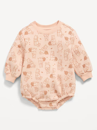 Disney© Long-Sleeve Fleece One-Piece Romper for Baby | Old Navy | Old Navy (US)
