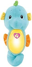 Fisher-Price Soothe & Glow Seahorse, Blue | Amazon (US)