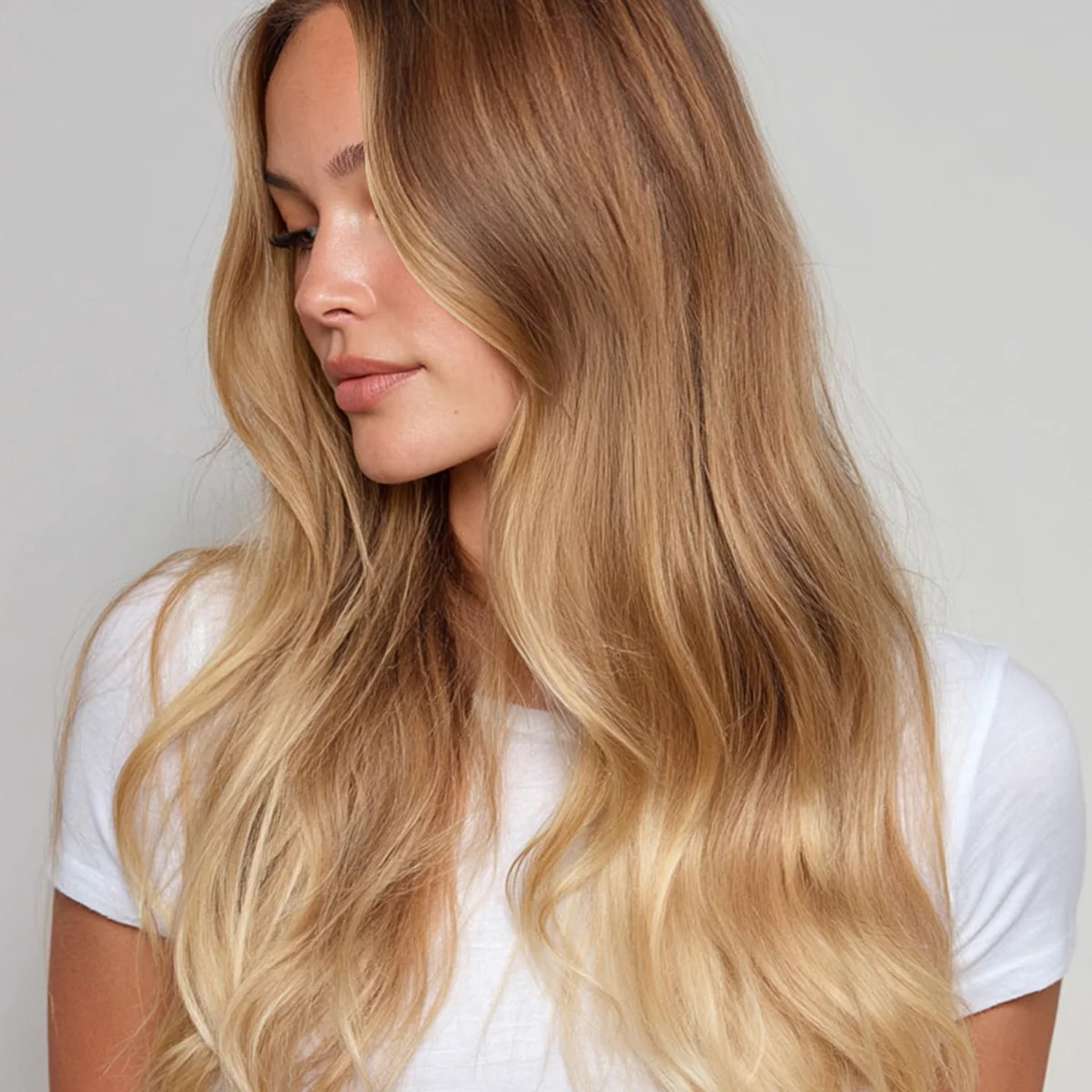 Silk Seam Clip-In, Ash Brown/Ash Blonde| Bellami Hair | Bellami Hair