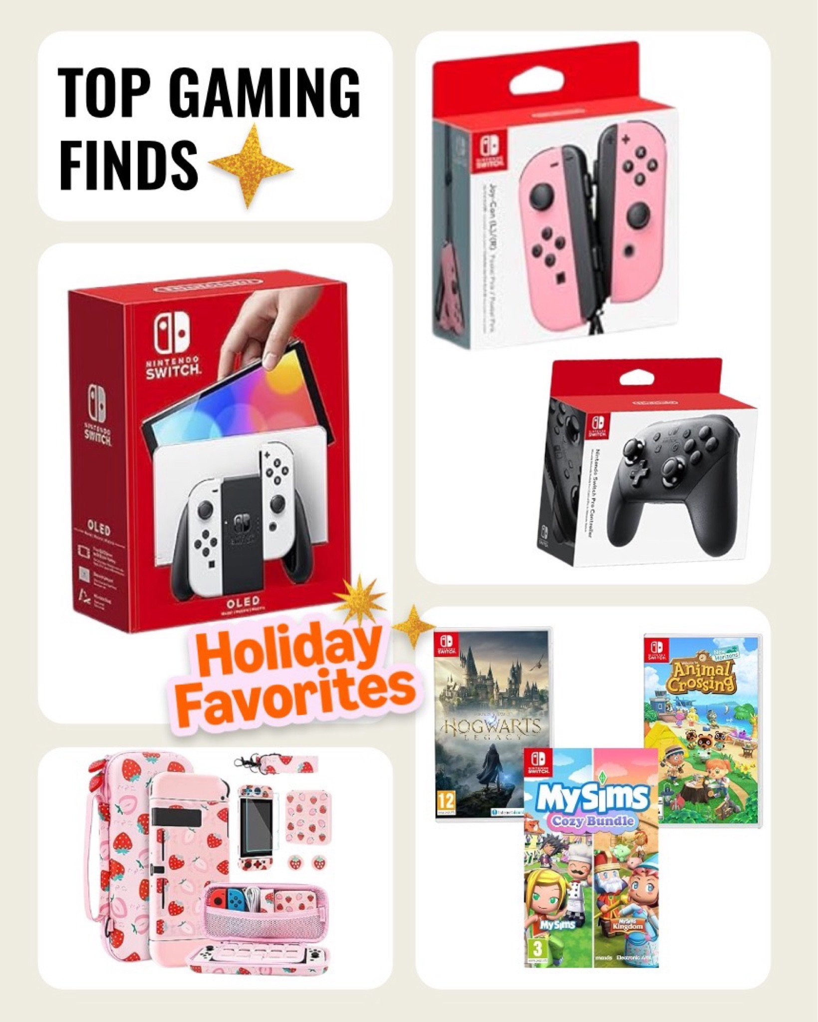 I’m obsessed with this Nintendo switch must haves!! 🎮✨🩷


#LTKHoliday #LTKGiftGuide #LTKSaleAlert