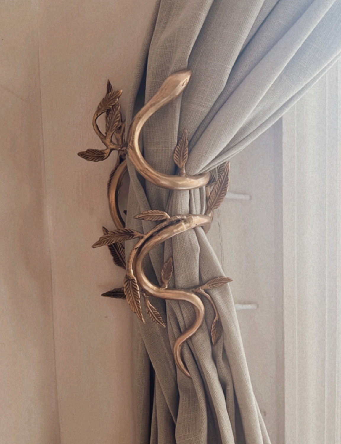 Unique curtain tie backs! 

#LTKsalealert #LTKhome #LTKstyletip