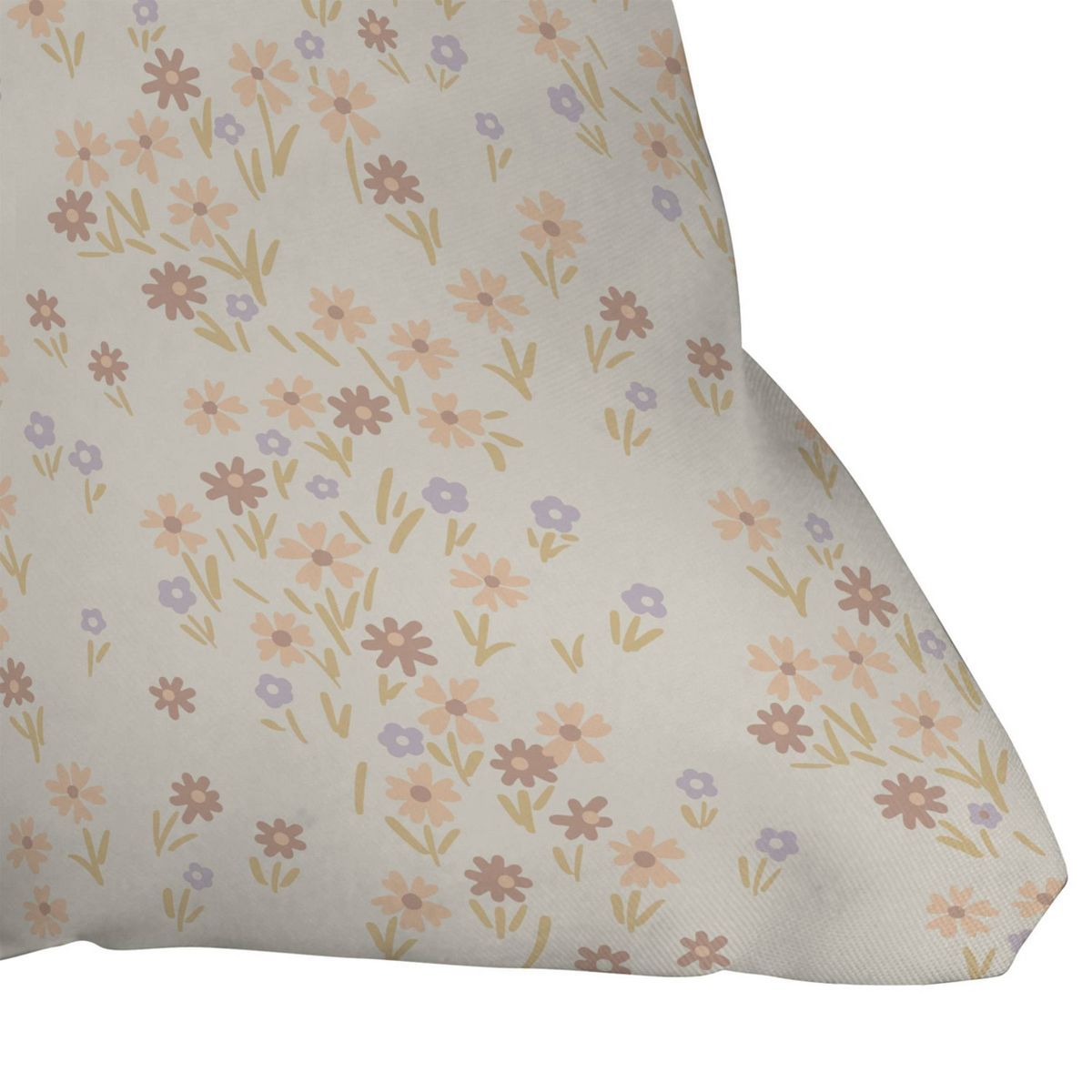 Emanuela Carratoni Spring Ditsy Floral Outdoor Throw Pillow - Deny Designs | Target