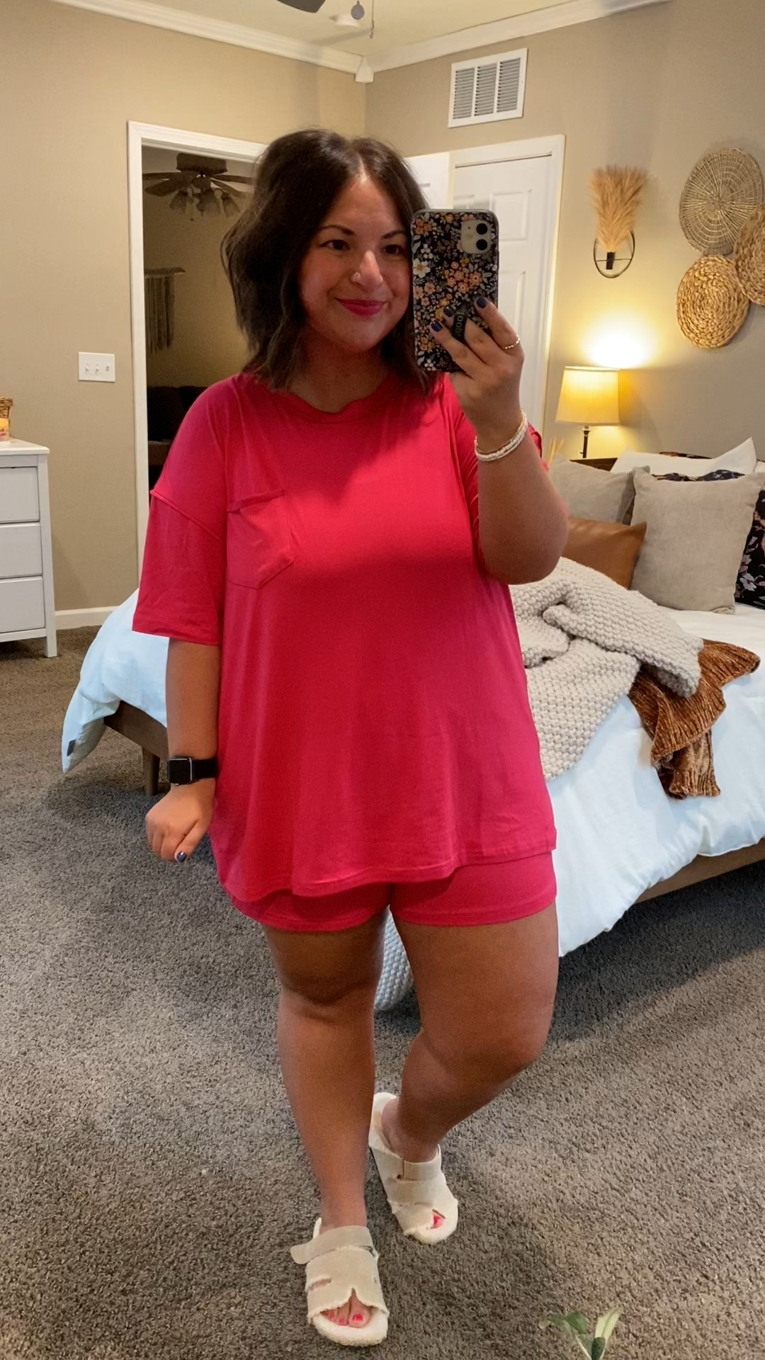 Ya'll know I love a two piece set! This one from amazon is super comfortable & is perfect for lounging around or running errands. You'll find me in it all weekend long!

sandals: fit oversized // wearing a 3.5
set: fits oversized // wearing a large 

 

#LTKMidsize #LTKFindsUnder50 #LTKStyleTip