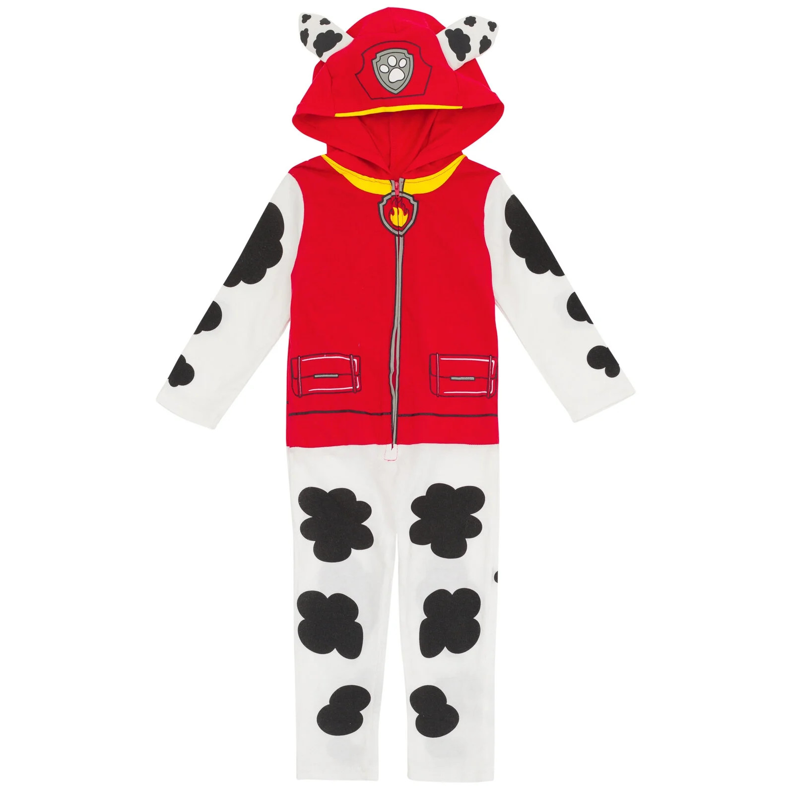 Nickelodeon Paw Patrol Marshall Zip Up Cosplay Coverall Infant to Little Kid - Walmart.com | Walmart (US)