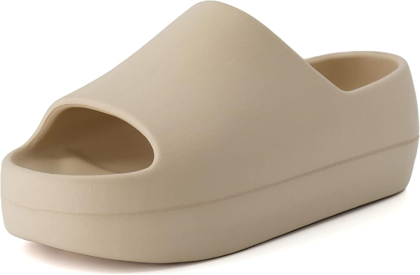CUSHIONAIRE Women's Harrison platform slide sandal with +Comfort | Amazon (US)