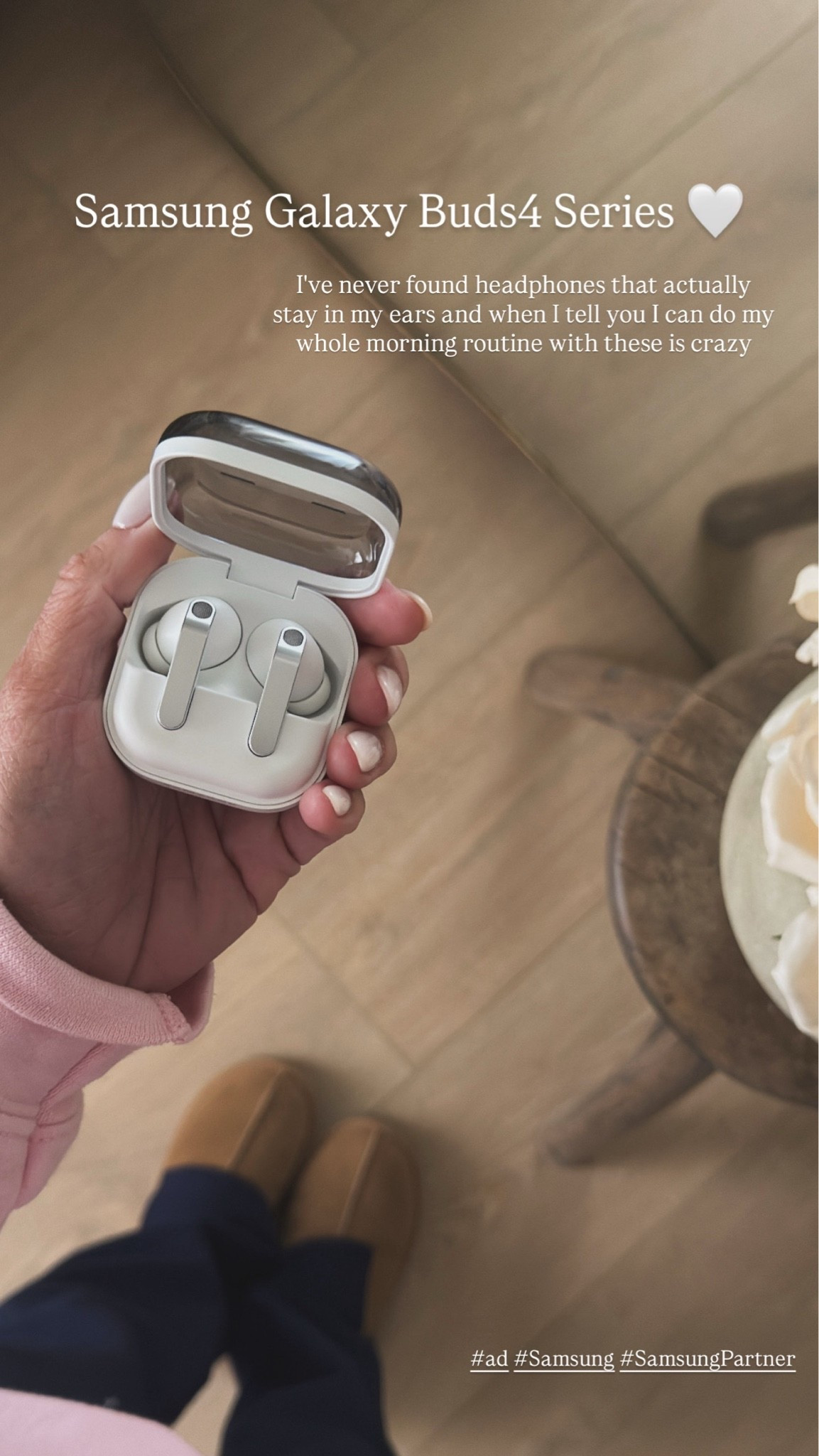 Definitely recommend if you’re looking for good headphones 🤍

#ad @samsungUS #samsungpartner

#LTKdayinmylife #LTKgrwm #LTKmorningroutine