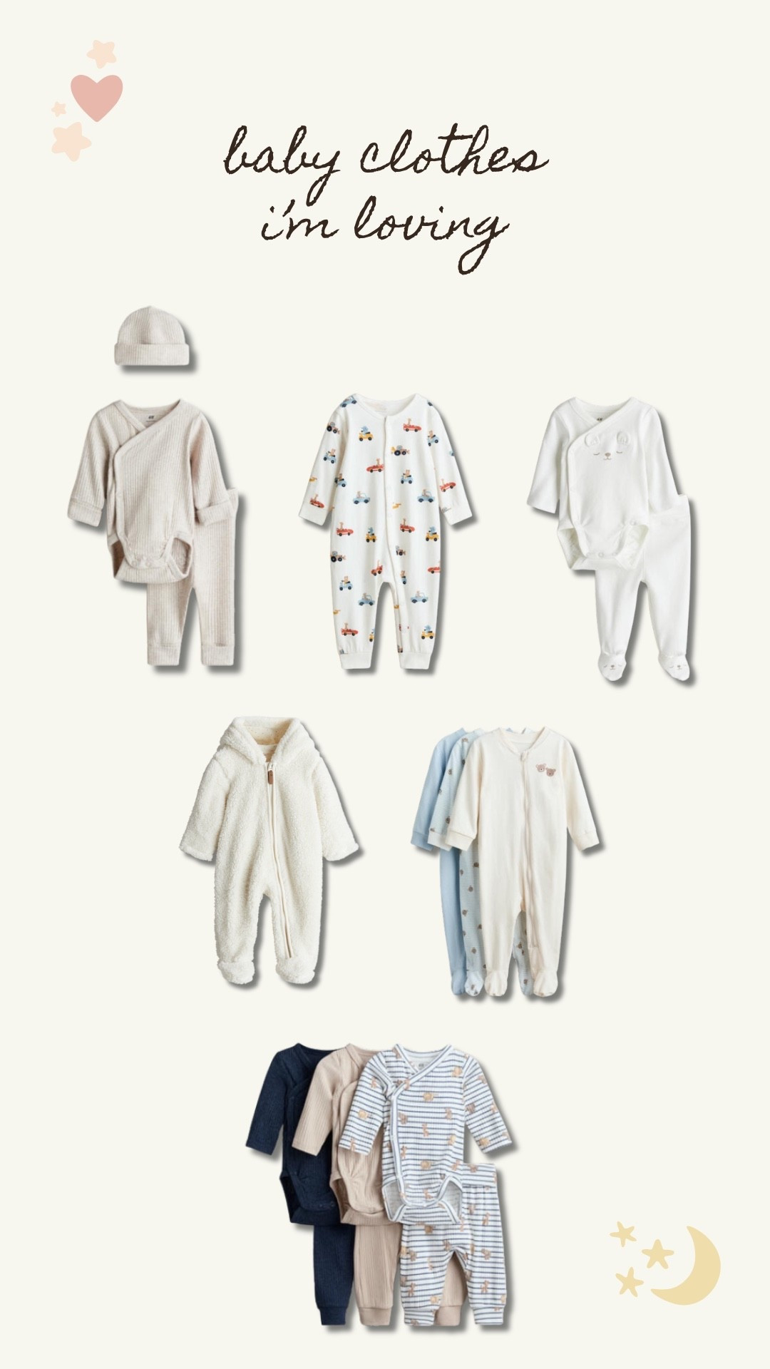 baby clothes i stocked up on recently for my newborn! #babyessentials #babyclothes #pajamas #onesies 

#LTKBump #LTKmomlife #LTKBaby
