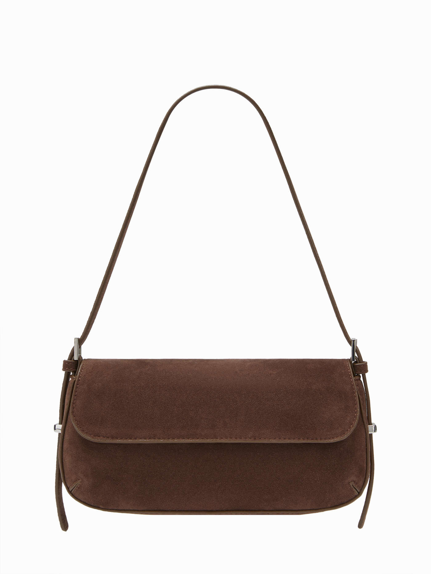 Suede FAUX SUEDE SHOULDER BAG For School Daily Casual Date Coffee Shop Work | Cider