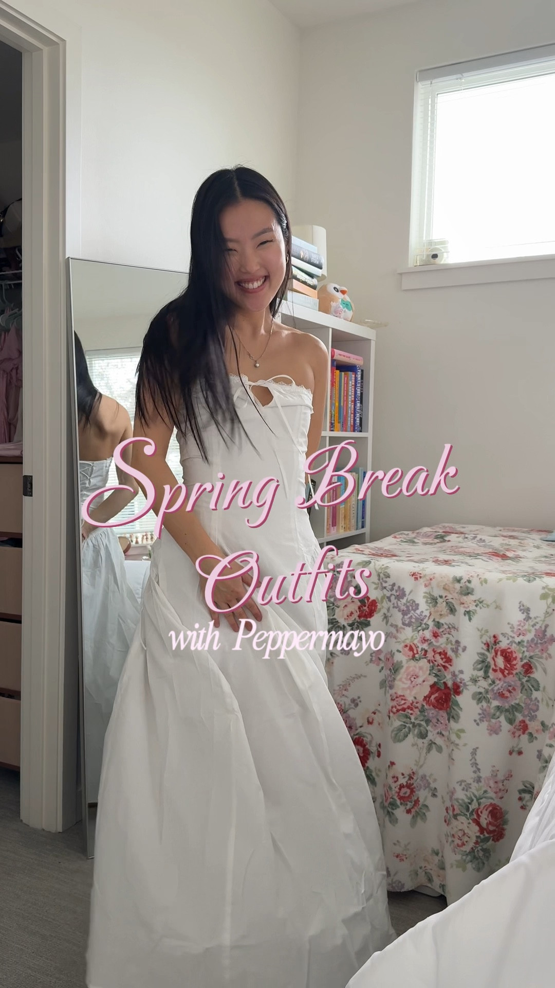 spring break outfits from peppermayo! most part, staying TTS was wonderful :)
pink mini dress: us 0
blue mini dress: us 2 (sized up and it was great!) 
white linen top: us 0
pink sequin shorts: us 0
cowl neck sequin top: us 0
green linen dress: us 0
white maxi dress: us 2 (shouldve stayed true to size)!

#LTKPetite #LTKStyleTip