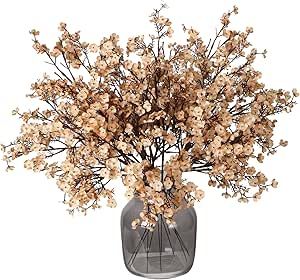 Momkids 6Pcs Babys Breath Artificial Flowers Bulk Real Touch Flowers Fake silk Flowers Bulk for H... | Amazon (US)