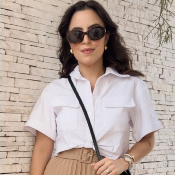 Antonio Melani x The Nat Note Frankie Cropped Twisted Blazer. | Poshmark