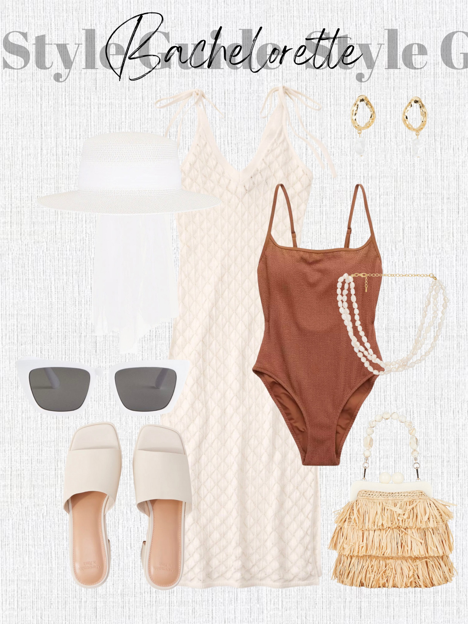 Bachelorette, beach cover, coverup, one piece, swimsuit, bridal party, bridal shower, vacation, pearls

#LTKtravel #LTKwedding #LTKswim