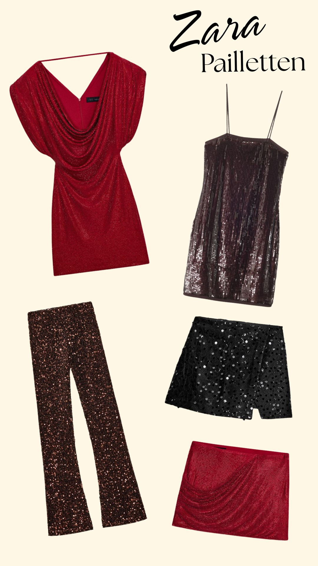 Zara Pailletten 

 #LTKdeutschland #LTKstyletip #LTKfestive