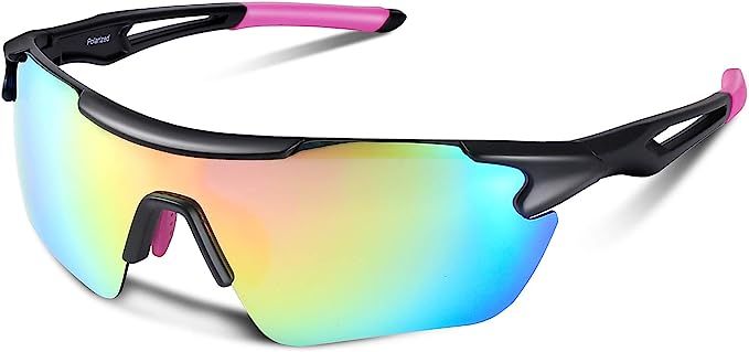 Polarized Sports Sunglasses for Men Women Youth Baseball Cycling Running Driving Fishing Golf Mot... | Amazon (US)