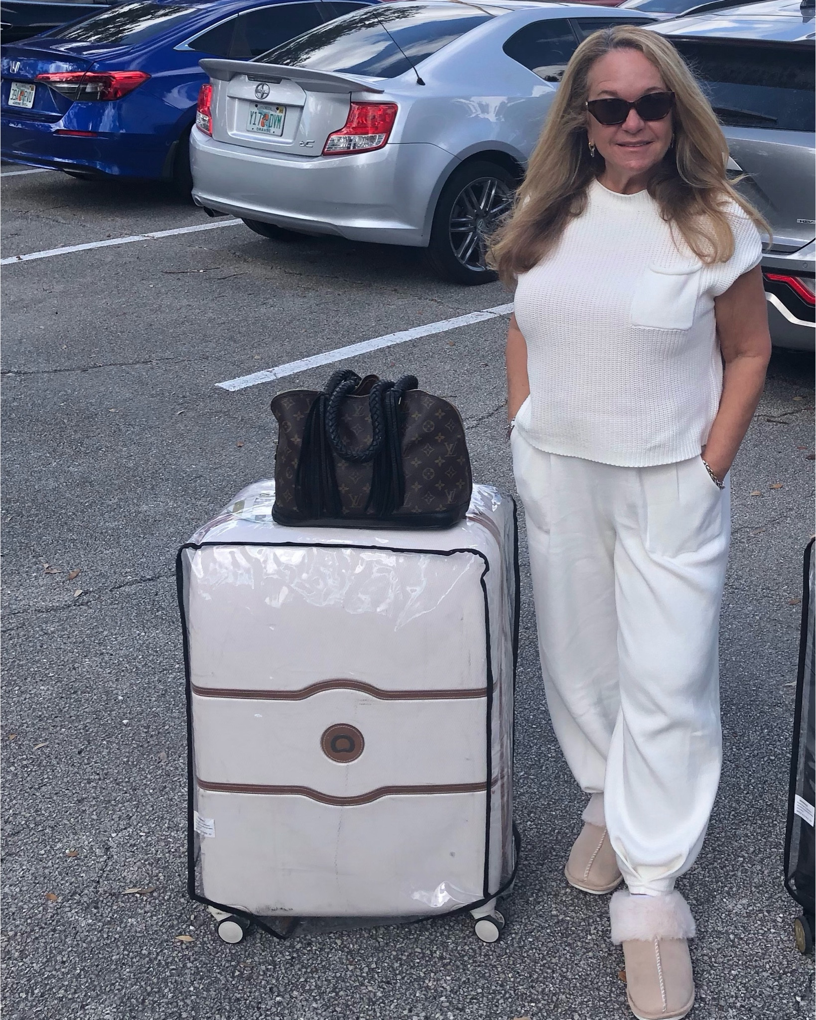 Linking my mom’s favorite sweater travel set fit & a FP dupe🤍 size small 

#LTKTravel #LTKOver40 #LTKStyleTip