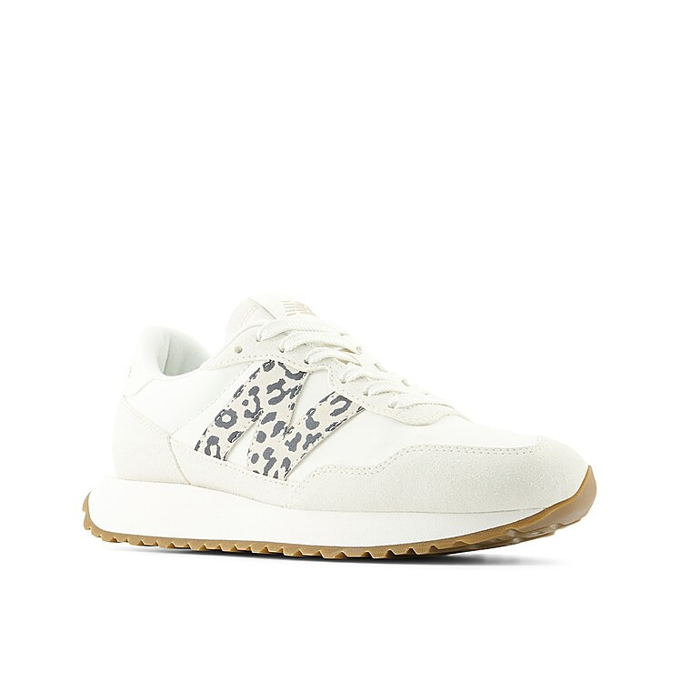New Balance 237 Sneaker | Women's | White Leopard Print | Size 5.5 | Sneakers | DSW