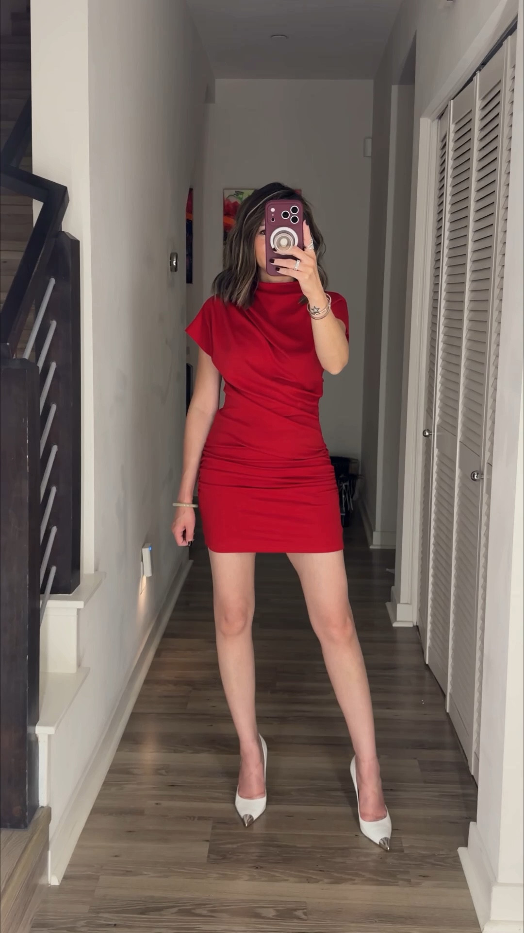 Red outfit ♥️ What I wore to a girls luncheon. How chic is this dress? It’s finally restocked and in new colors. 

Red dress, ootd, spring dress, The Stylizt 




#LTKOver40 #LTKootd #LTKdayinmylife
