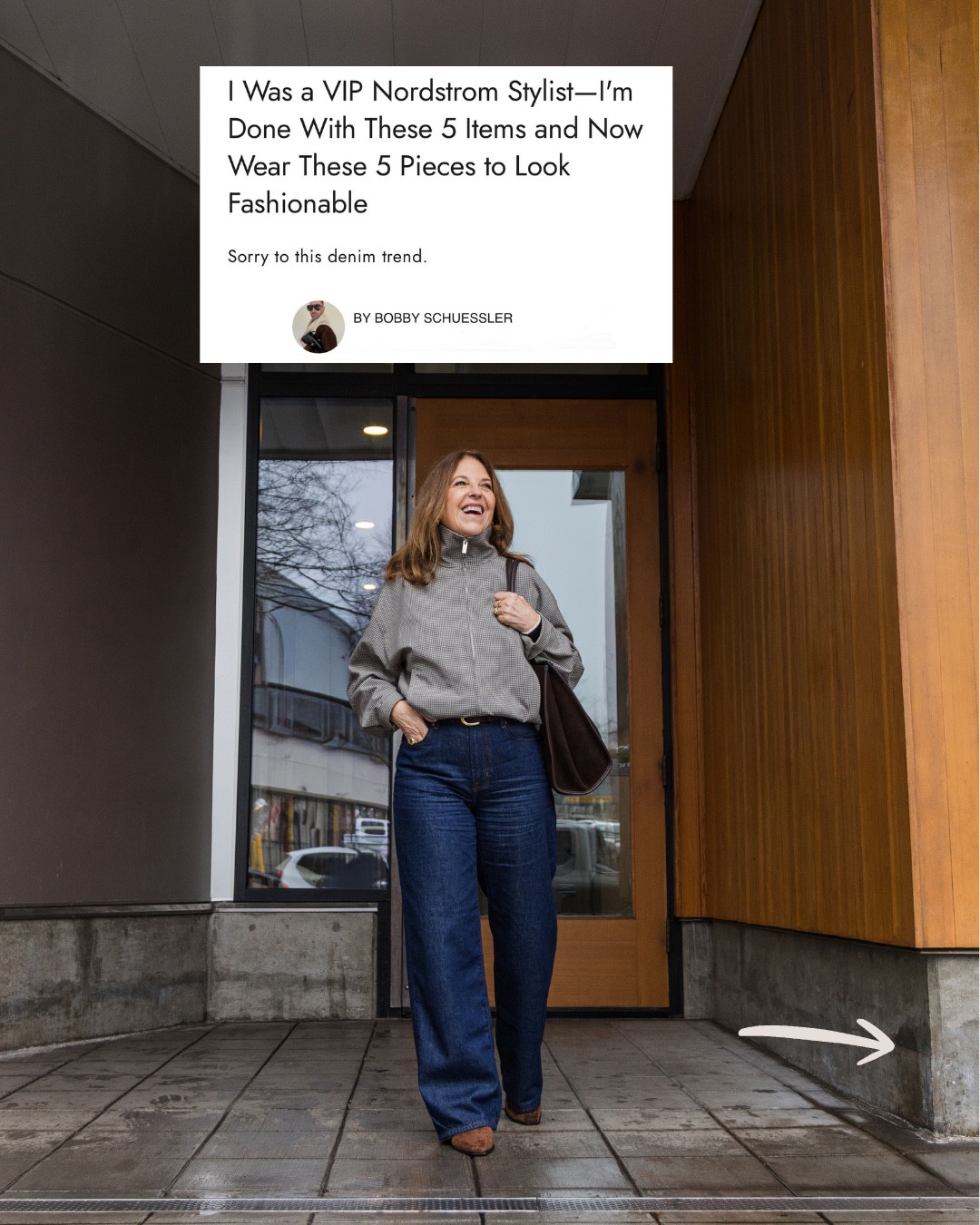 Lately, I’ve been letting go of a few things that weren't working anymore and leaning into pieces I actually love wearing. 

Updated classics. Easy silhouettes. Items that fit my real life. 

Indigo jeans, low-profile sneaker, funnel jacket, ecru denim 

#LTKPetite #LTKootd #LTKOver40