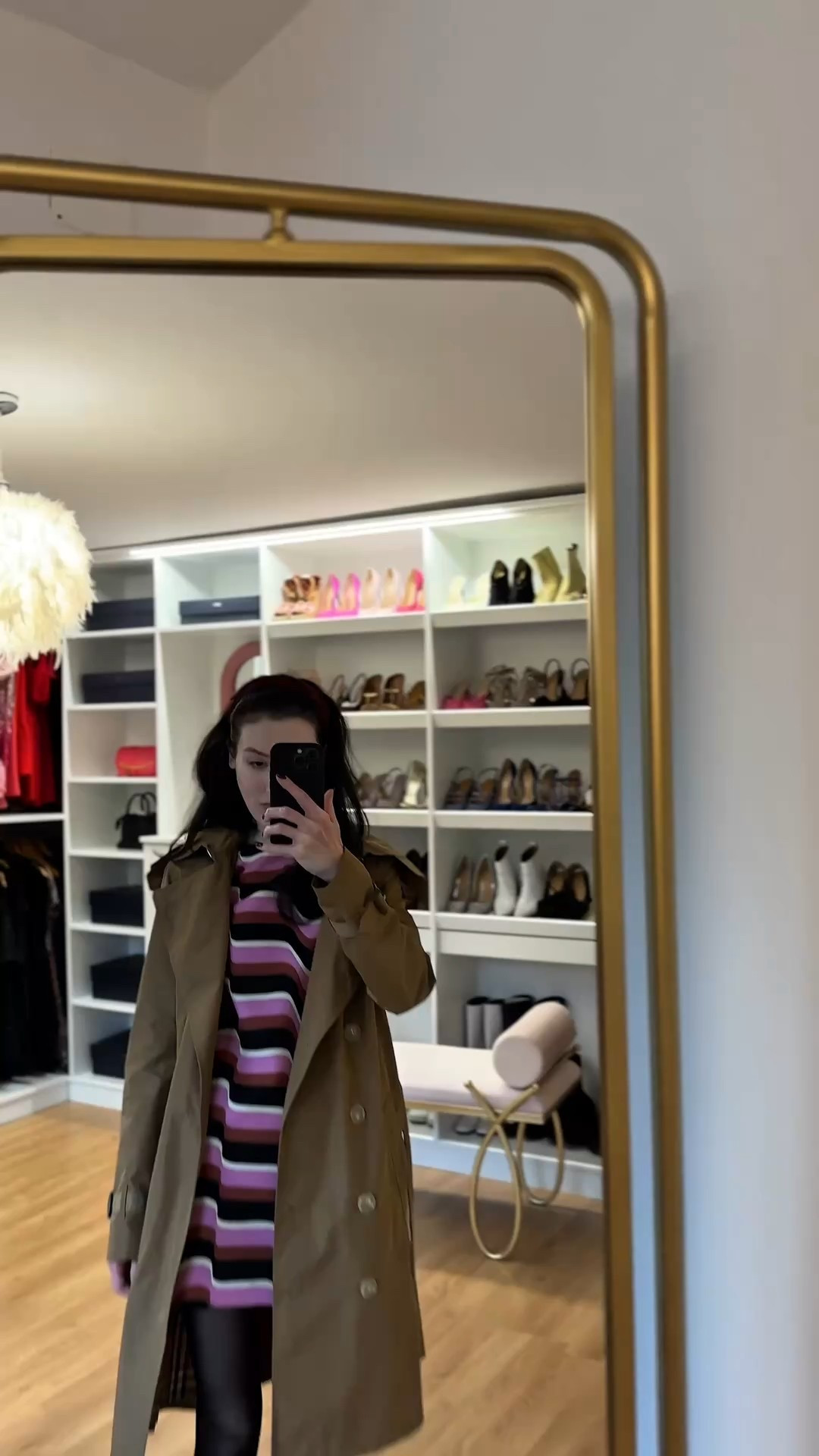 Autumn, UK fashion, fall preppy style, fall preppy outfit, autumn preppy style, autumn preppy outfit, autumn dress, fall dress, rainy day outfit, rain outfit, camel trench coat, brown trench coat, black tights, patent leather shoes, Mary Janes, headband

#LTKootd #LTKSaleAlert #LTKCyberWeek