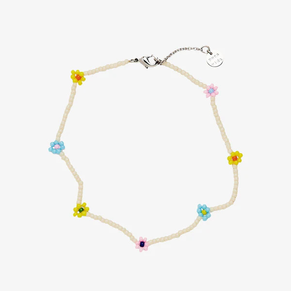 Beaded Flower Anklet | Pura Vida Bracelets