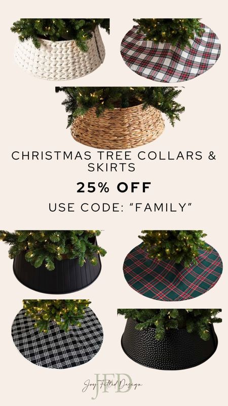 Christmas tree collars on sale
Christmas tree skirts on sale 

Woven tree collar
Black metal tree collar
Christmas decor

#LTKHoliday #LTKHolidaySale #LTKhome