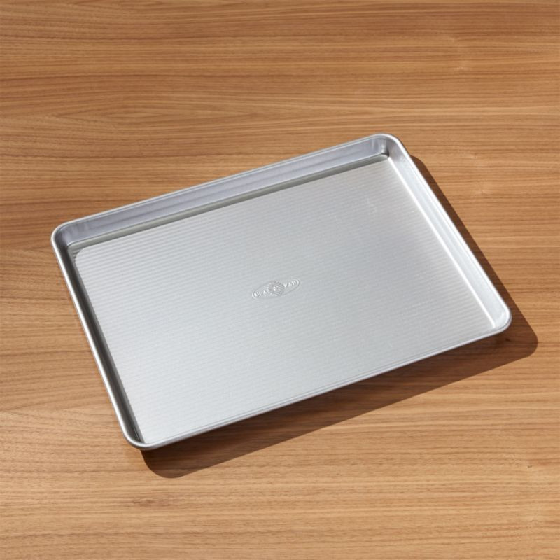 USA Pan Pro Line Non-Stick Baking Sheet + Reviews | Crate & Barrel | Crate & Barrel