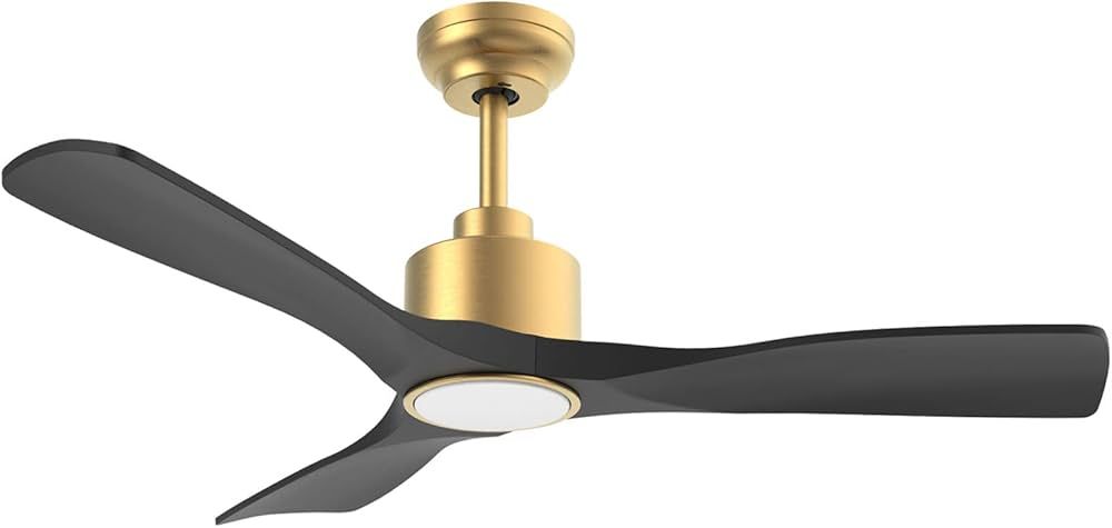 OFANTOP ETL Listed Quiet DC Motor 52 Inch Indoor Outdoor Ceiling Fans with Lights and Remote Cont... | Amazon (US)