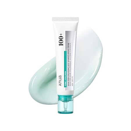 Anua PDRN Hyaluronic Acid 100 Moisturizing Cream, Lightweight, Non-Greasy Hydrating Face Moisturi... | Amazon (US)