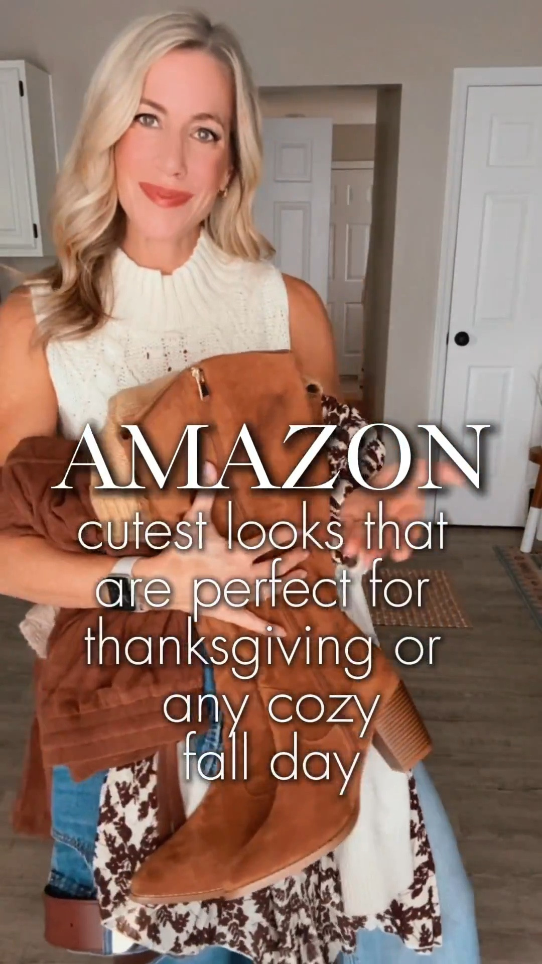 I rounded up some fall looks featuring pieces from Amazon that would be perfect for Thanksgiving, work, date nights or any cozy fall day!  Cardigans, cozy jeans, oversized bags and skirts with boots are top on my for fall!  



#amazonfashion #founditonamazon #fashionreel #momoutfits #amazonlooks #amazonfit #falloutfit #styleover40 #thanksgivingoutfit   #stylereels #styletips #outfitreel #outfitreels #ltkunder50 #ltkunder100 

Amazon Finds | Amazon Must Haves | Over 40 Style | Mom Fashion | Thanksgiving Outfit | Amazon Favorites | Pinterest Aesthetic