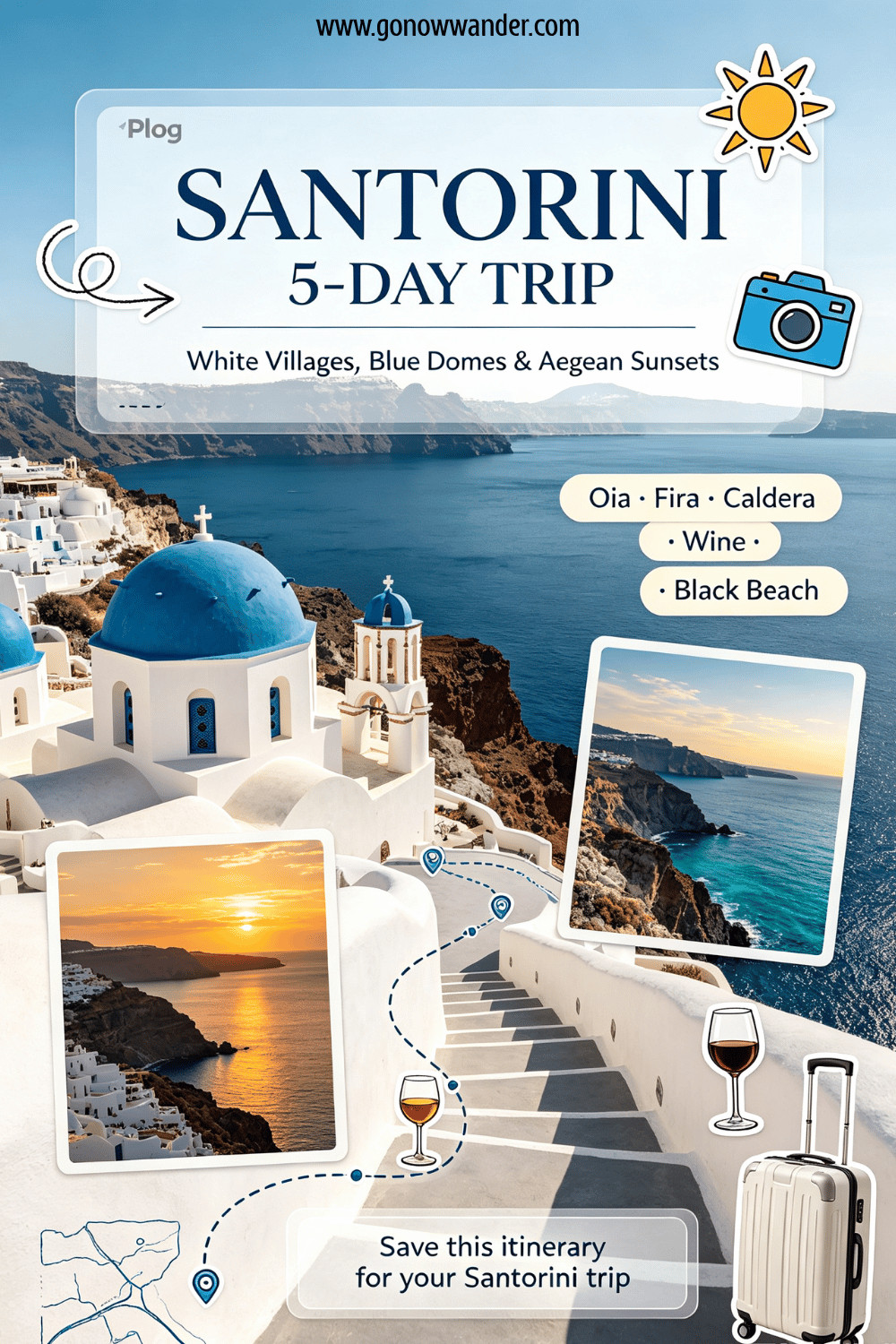 Santorini 5-Day Travel Guide 🇬🇷 White & Blue Aesthetic Outfits, Sunset Looks & Island Packing Essentials#SantoriniTravel #GreeceTravel #EuropeTravelGuide 

 #LTKootd #LTKTravel