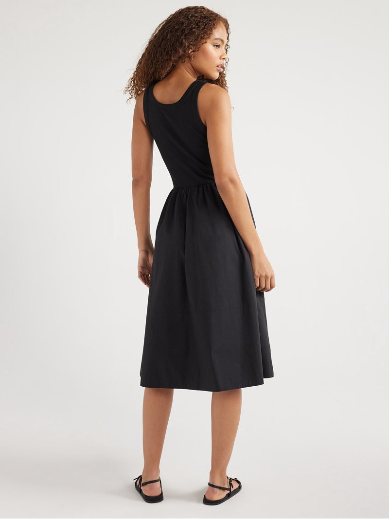 Free Assembly Women's Mixy Tank Dress, Sizes XS-XXL | Walmart (US)