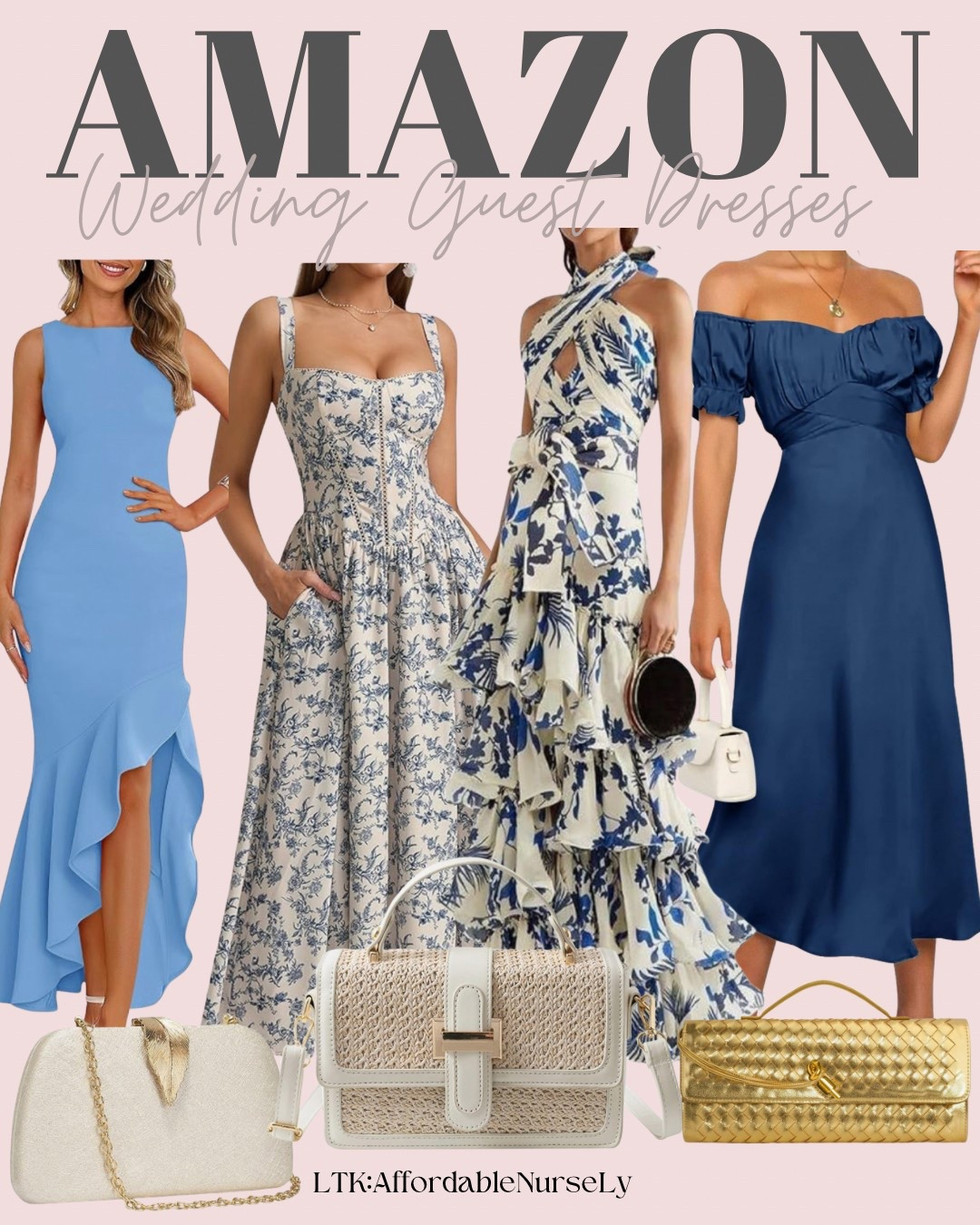 It’s wedding season! Here are my favorite blue dresses from Amazon! #wedding #easter 

#LTKSpringSale #LTKFindsUnder50 #LTKWedding