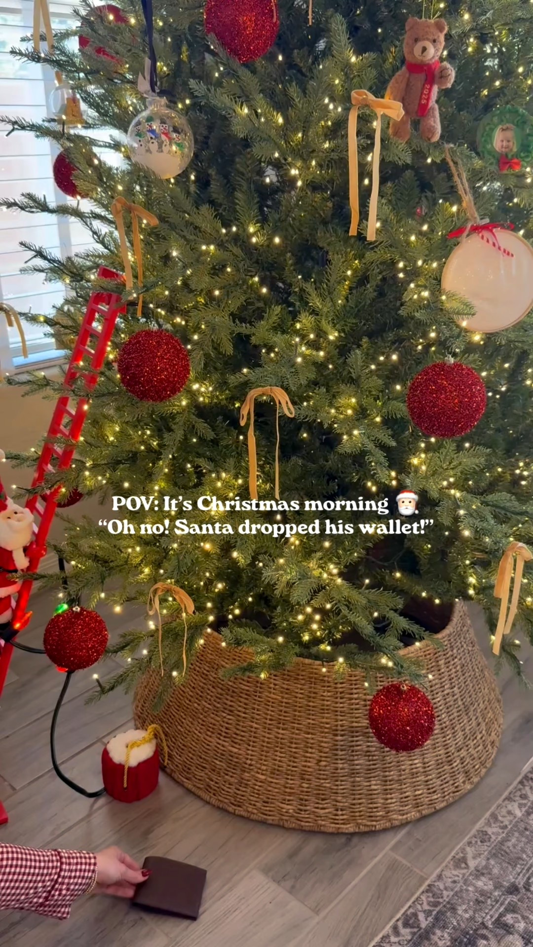 Santa’s lost wallet 🎅🏻 The most magical Christmas morning find!!! ✨❤️🎄 

#LTKmomlife #LTKCyberWeek #LTKHoliday