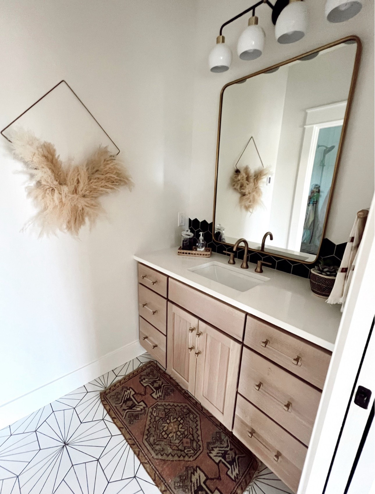 Girls bathroom | tile | home decor 

#LTKHome #LTKStyleTip