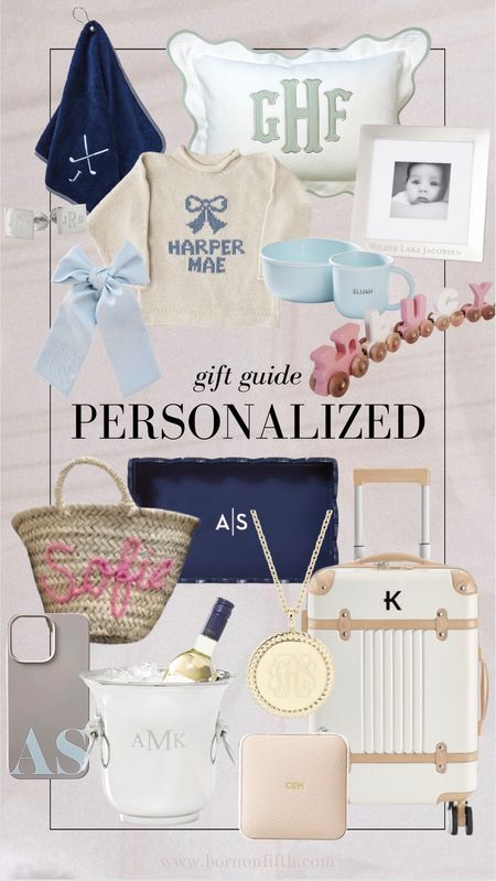 Personalized gift ideas! Holiday gift guide with a special touch. 

Monogram gift ideas 
Gifts for her
Gifts for him
Gifts for kids 

#LTKunder100 #LTKGiftGuide #LTKHoliday