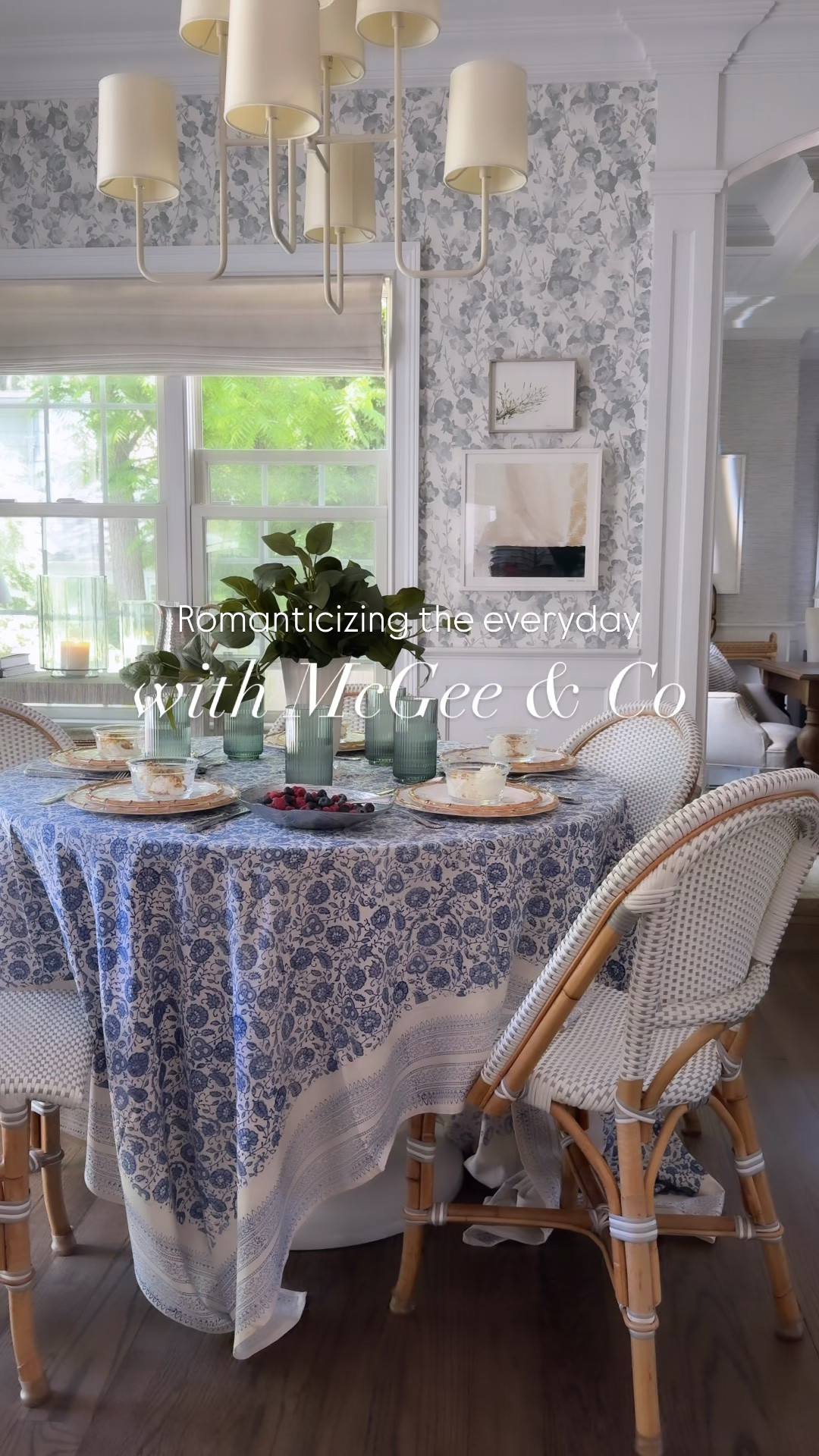 This summer, I’ll be romanticizing everyday moments (even if it’s simply yogurt parfaits for breakfast).... Using the beautiful dishes, lighting a candle, and adding a tablecloth and some greenery can make any meal feel so special. These pieces from @mcgeeandco’s Fourth of July collection are easy and beautiful – just how summer should feel. Linking the pieces that I’ll be using all season long… 

#mcgeeandco #summerentertaining #julyfourth

#LTKHome #LTKSeasonal #LTKvlog