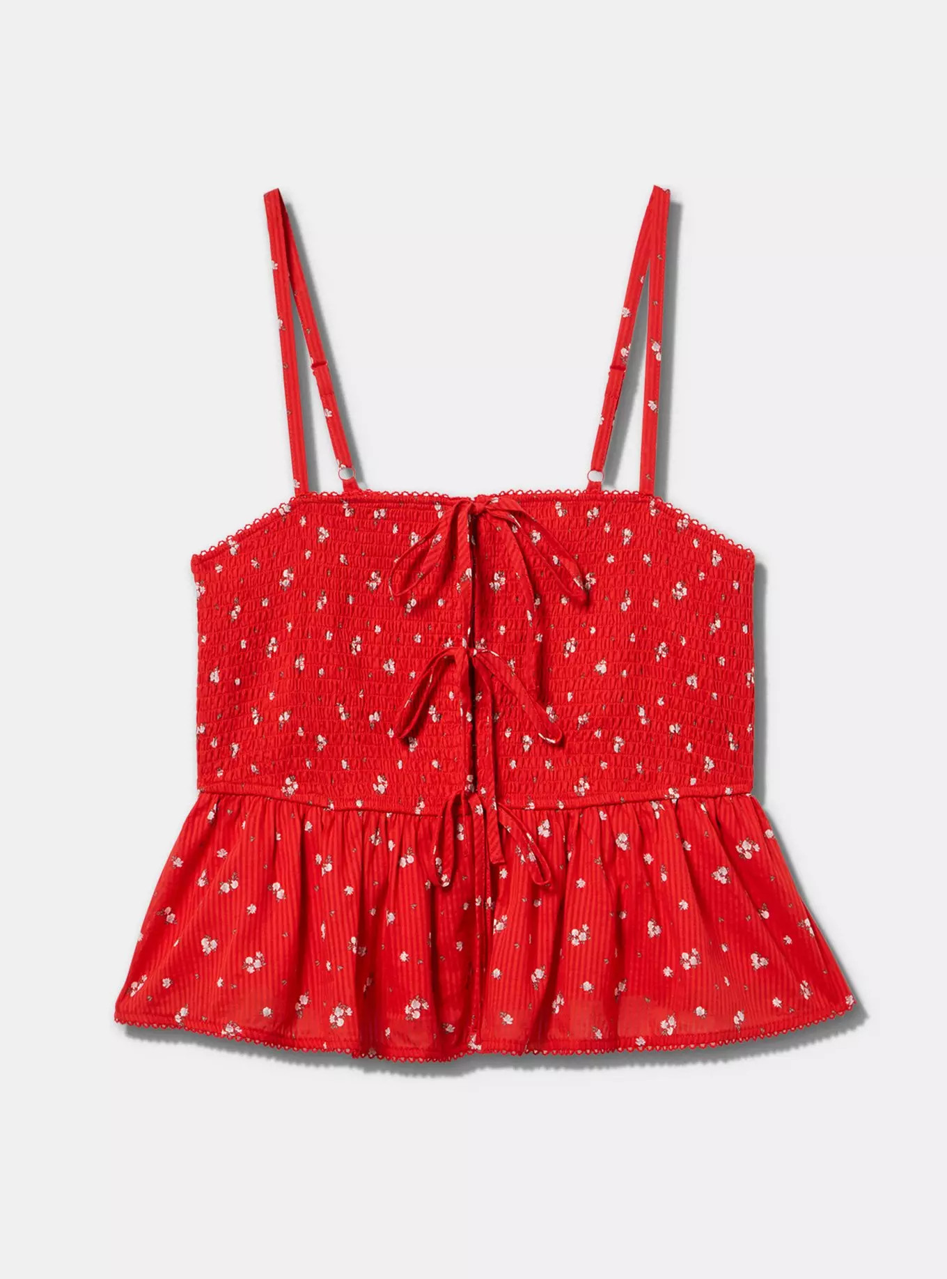 LoveSick Smocked Peplum Top | Torrid (US & Canada)