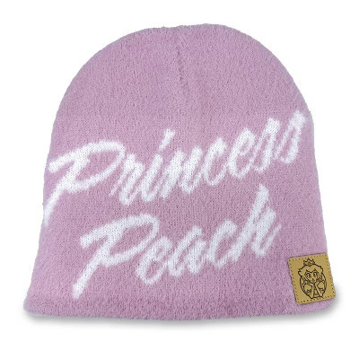 Nintendo Princess Peach Eyelash Skull Beanie | Target