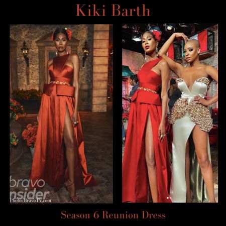 Kiki Barth’s Real Housewives of Miami Season 6 Reunion Look is by Oscar Lopez / Shop Similar 📸 + Info = @bravotv