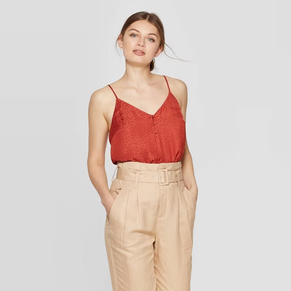 Women's Regular Fit V-Neck Cami - A New Day™ | Target