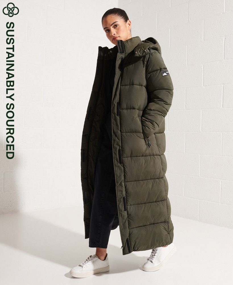 Touchline Longline Padded Coat  | Superdry (UK)