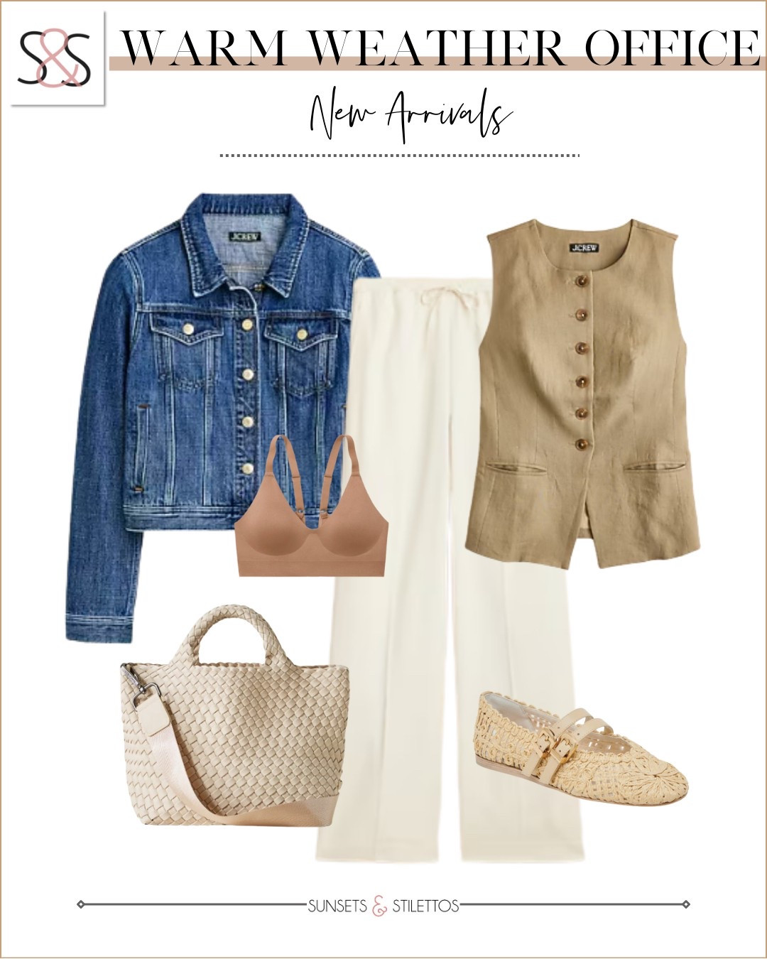 This vest layers so well with other spring pieces on your closet! Add a denim jean jacket and flats for a great warm weather vacation outfit!

Sunsets and Stilettos, resort wear, travel spring break

#LTKSeasonal #LTKOver40 #LTKTravel