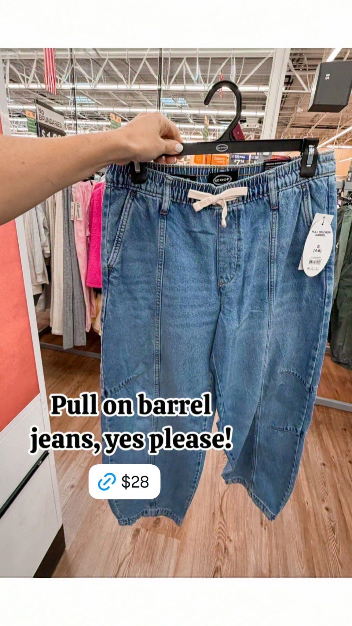 These barrel pollen jeans from Walmart are the cutest!

#LTKOver40 #LTKSeasonal