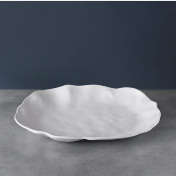 Nube Melamine Shallow Platter | Fig and Dove