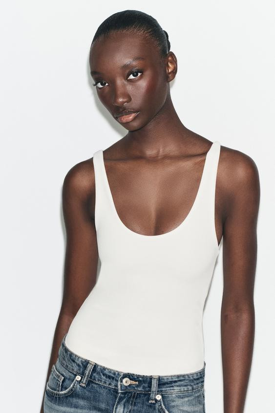 STRETCH BODYSUIT | Zara UK