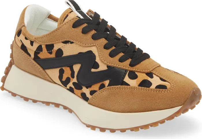Campo-L Leopard Print Genuine Calf Hair Sneaker (Women) | Nordstrom